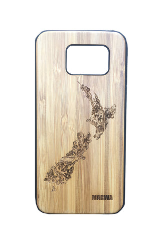 'New Zealand' Bamboo Samsung 7 Phone Case