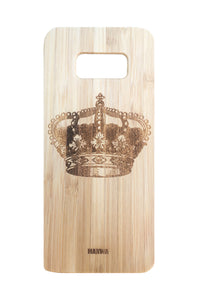 'Crown' Bamboo Samsung 8 Phone Case