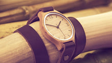 'Wrap Around Brown' Bamboo Watch