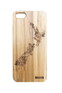 'New Zealand' Bamboo iPhone 8 Phone Case