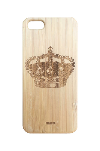 'Crown' Bamboo iPhone 8 Phone Case