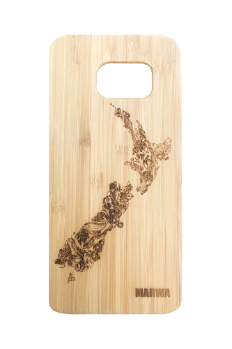 'New Zealand' Bamboo Samsung 6 Phone Case