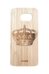 'Crown' Bamboo Samsung 6 Phone Case