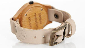 'Original Beige' Bamboo Watch