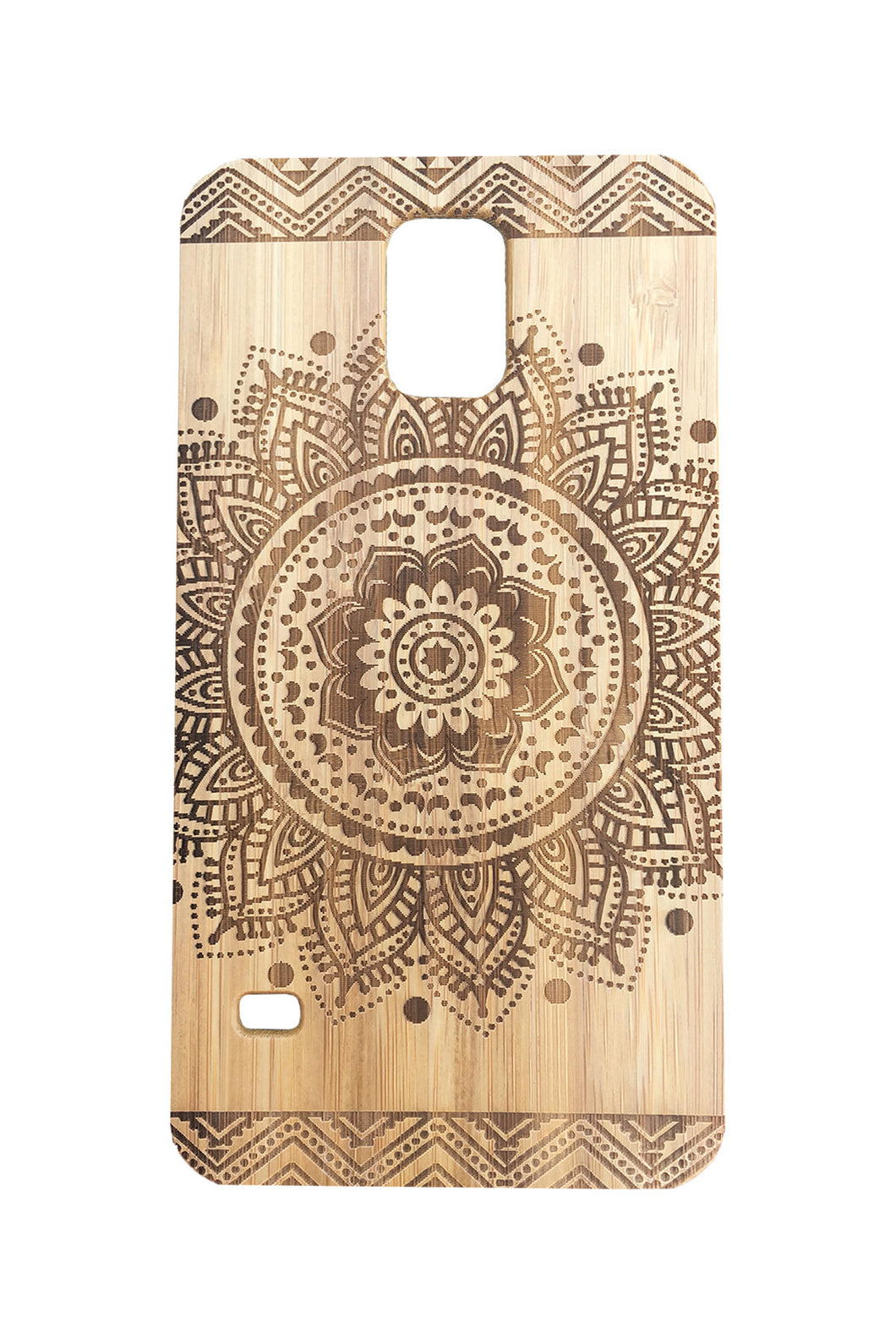 'Mandala' Bamboo Samsung Galaxy 5 Phone Case