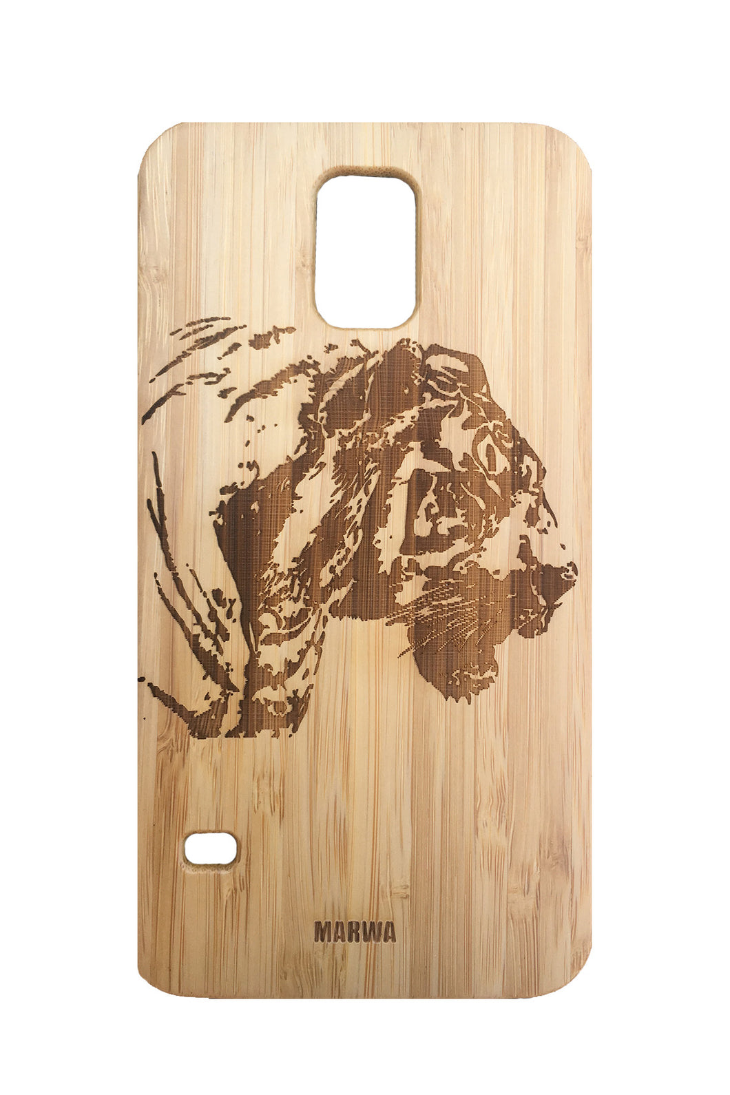 'Tiger' Bamboo Samsung Galaxy 5 Phone Case